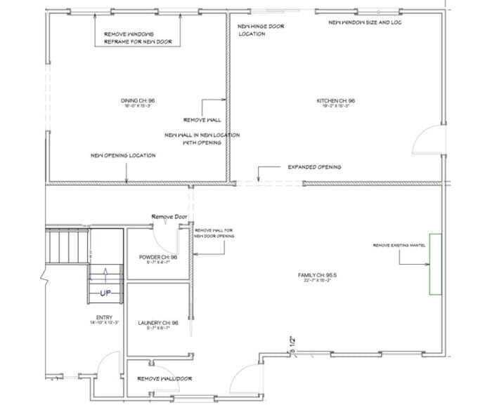 What to Expect: Home Improvement Agreement: The Culmination of Design Development - Floor plan